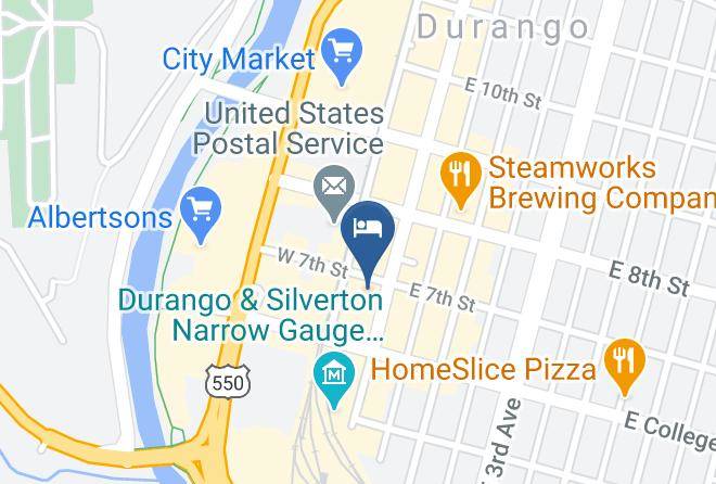 La Plata - Strater Hotel Maps