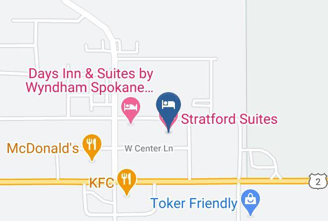 Spokane - Stratford Suites Maps