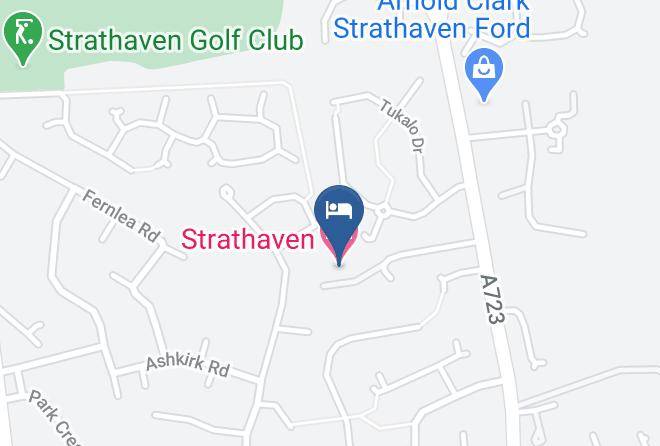 South Lanarkshire - Strathaven Hotel Maps
