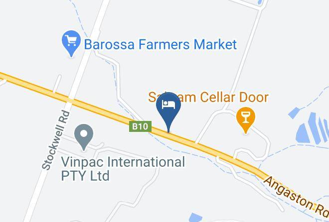 Barossa - Strathlyn Estate B&b Maps