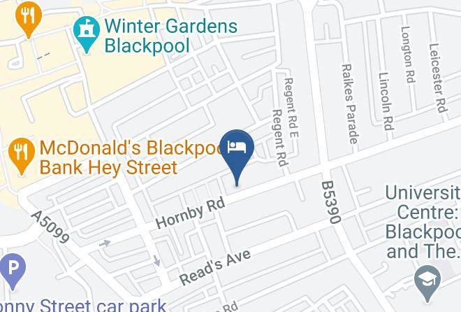 Blackpool - Strathmore Hotel Maps