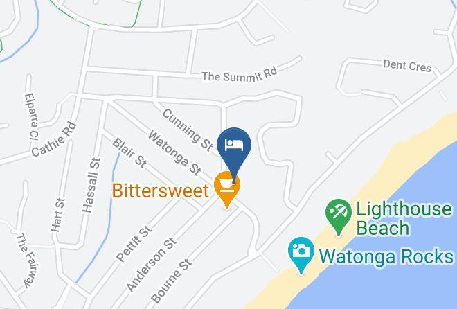 Port Macquarie Hastings - Strathmore Lodge Maps