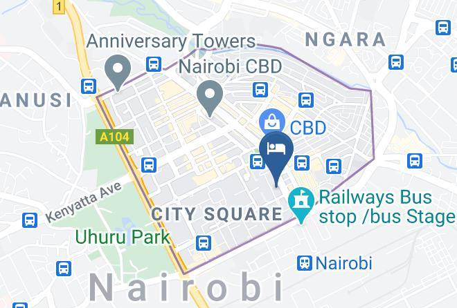 Nairobi - Stratos Restaurant Maps