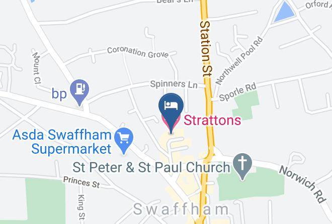 Norfolk - Strattons Hotel Maps