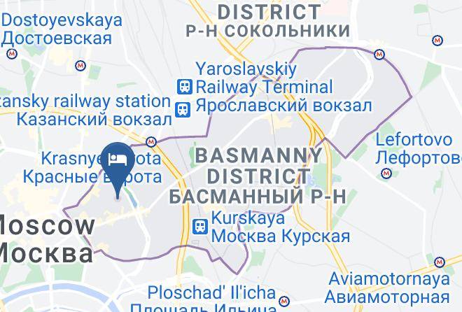 Moscow - Strawberry Duck Moscow Maps