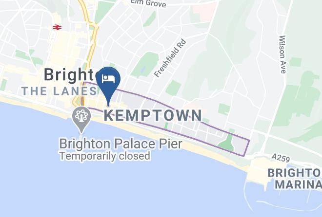 Brighton And Hove - Strawberry Fields Maps