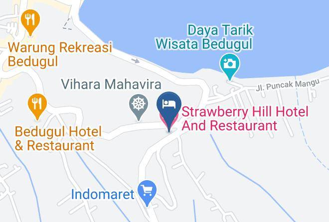 Tabanan Regency - Strawberry Hill Hotel And Restaurant Maps