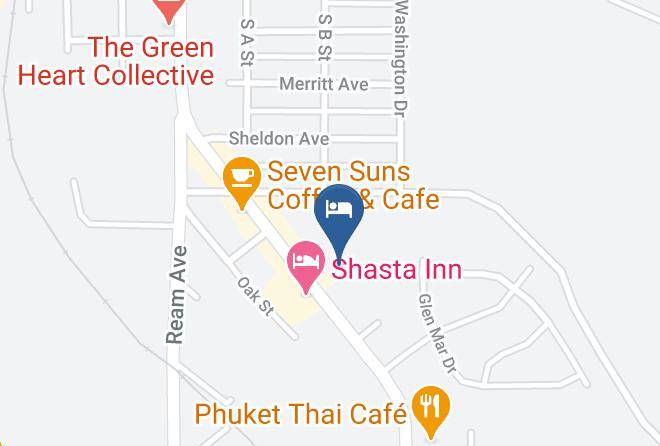 Siskiyou - Strawberry Valley Inn Maps
