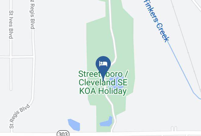 Portage - Streetsboro Cleveland Se Koa Holiday Maps