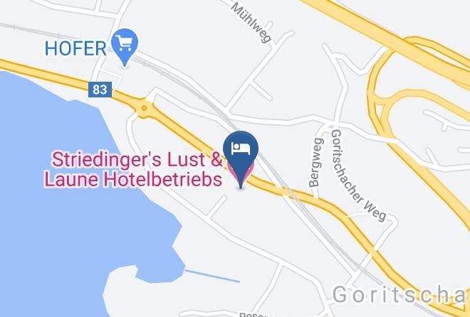 Klagenfurt Land - Striedinger's Lust & Laune Hotelbetriebs Gmbh Maps