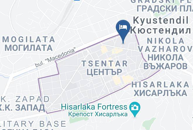 Kyustendil - Strimon Garden Spa Hotel Maps