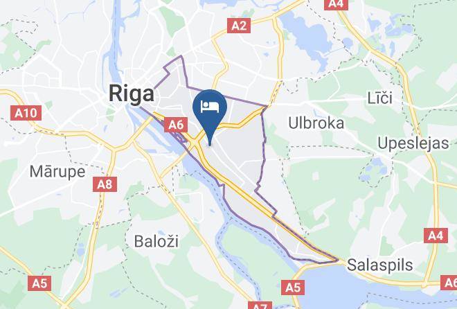 Riga - Strops Viesu Nams Maps