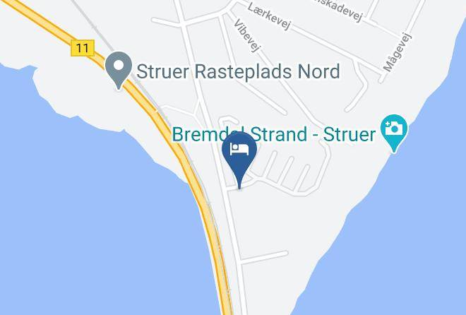 Struer - Struer Vandrerhjem Maps