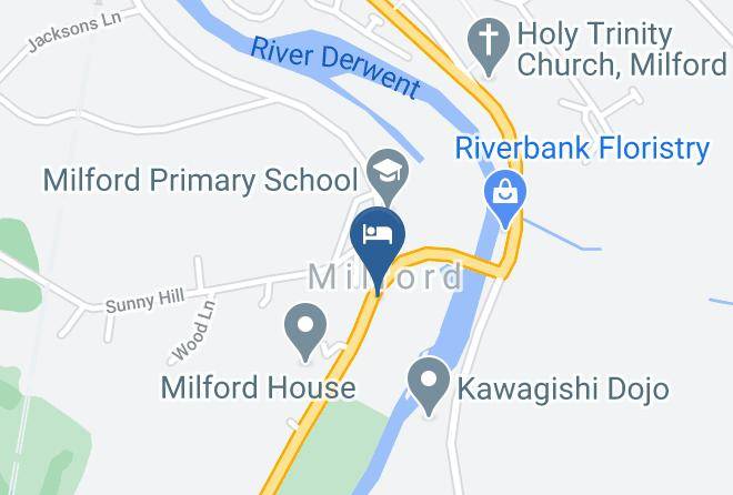Strutt Arms Hotel Bar And Restaurant Map