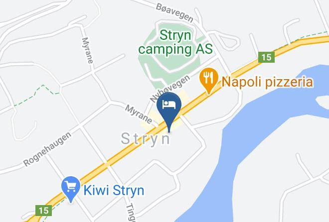 Stryn Kaffebar & Vertshus Map