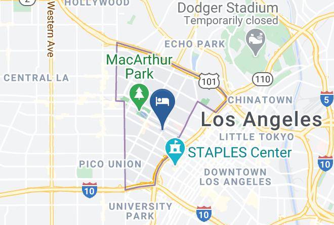 Los Angeles - Stuart Hotel Maps