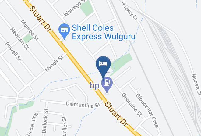 Townsville - Stuart Hotel Motel Maps