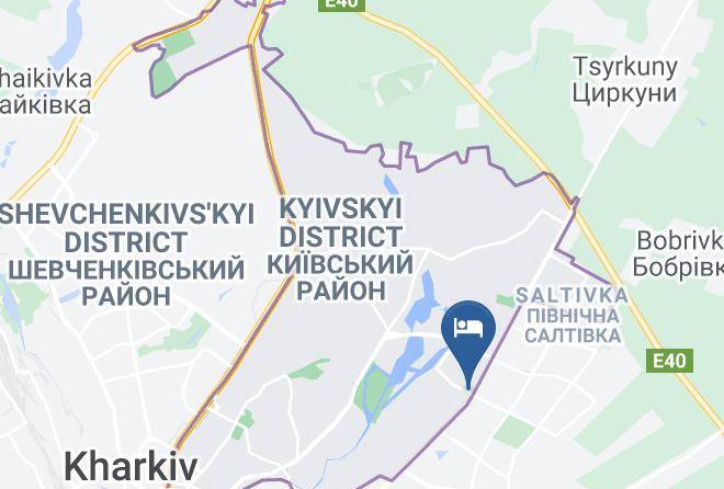 Kharkiv - Stud Hotel Maps