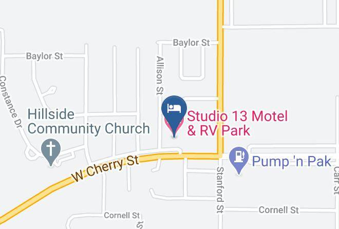 Clay - Studio 13 Motel & Rv Park Maps