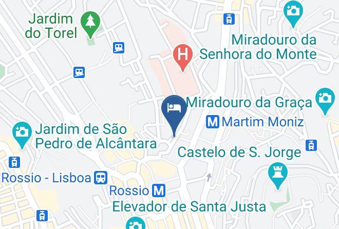 Lisbon - Studio 15 Martim Moniz Maps