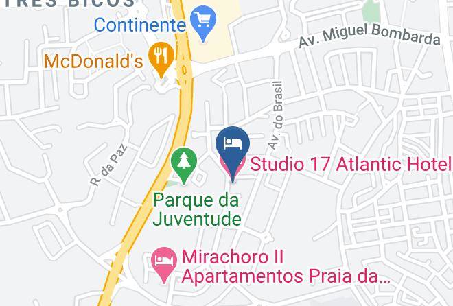 Portimao - Studio 17 Atlantic Hotels Maps