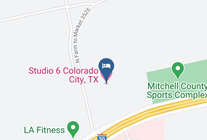 Mitchell - Studio 6 Colorado City Tx Maps