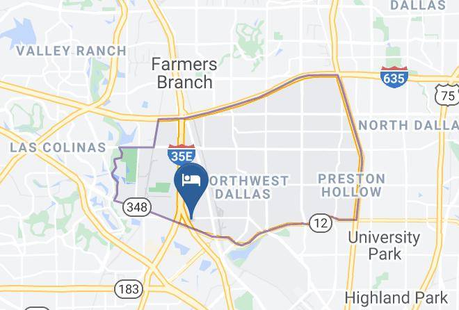 Dallas - Studio 6 Dallas Tx Maps