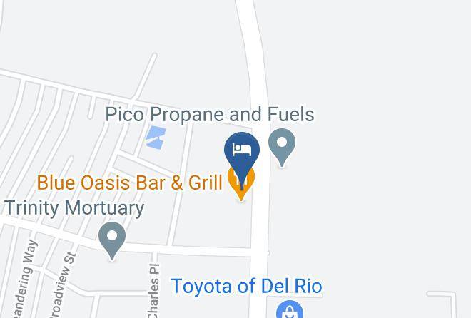 Val Verde - Studio 6 Del Rio Tx Maps
