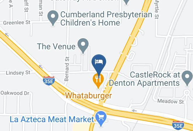 Denton - Studio 6 Denton Tx Unt Maps