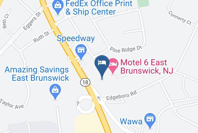 Middlesex - Studio 6 East Brunswick Nj Nyc Area Maps