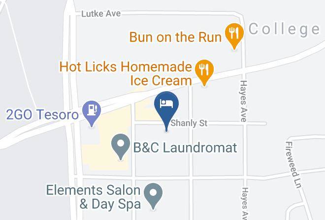 Fairbanks North Star Borough - Studio 6 Extended Stay Maps