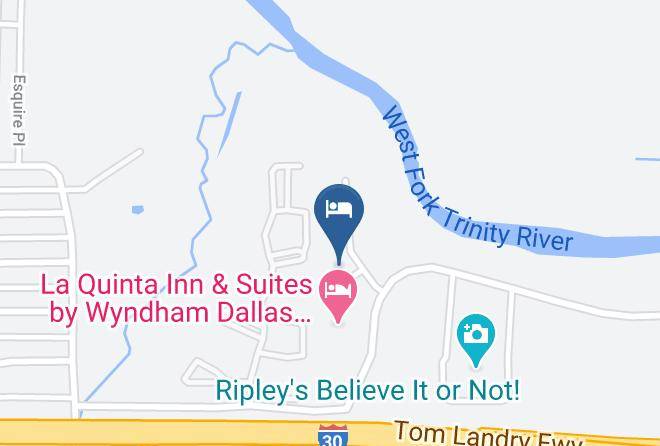 Dallas - Studio 6 Grand Prairie Tx Maps