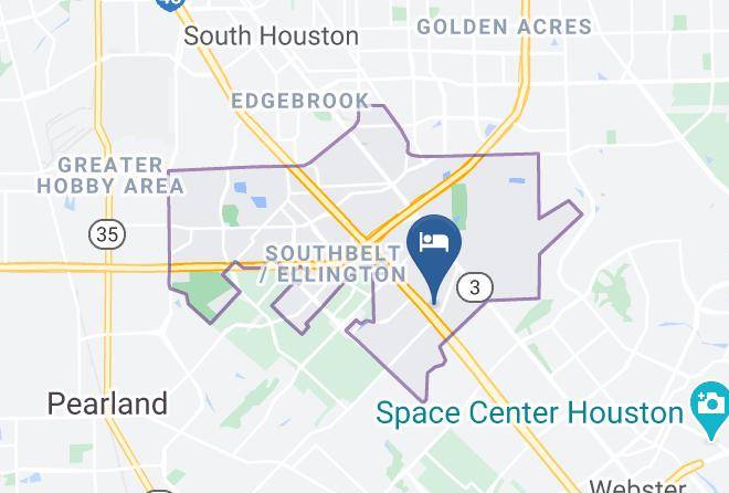 Studio 6 Houston Tx Clear Lake Map