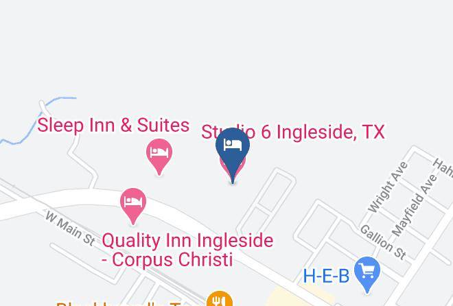 San Patricio - Studio 6 Ingleside Tx Maps