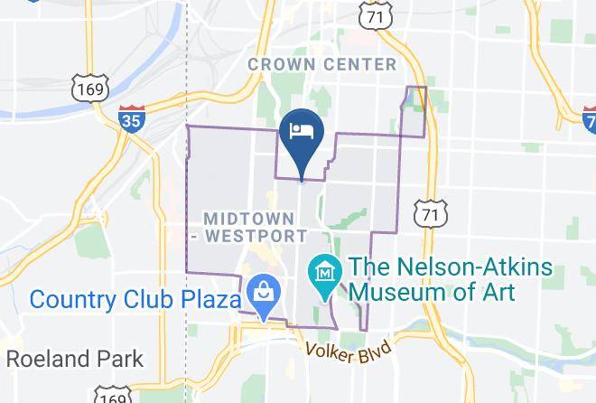 Jackson - Quality Inn & Suites Kansas City Downtown Maps