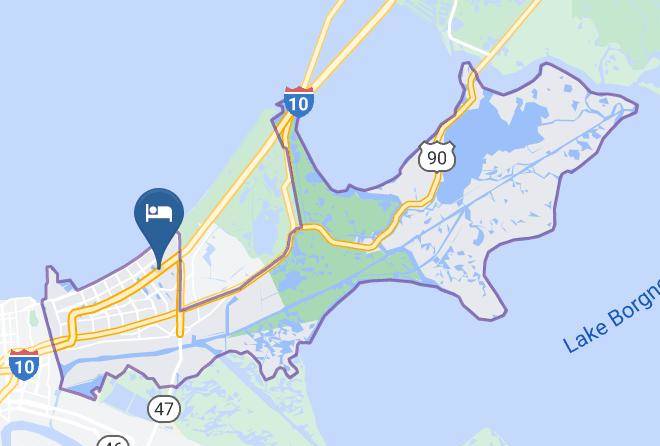 Orleans Par - Studio 6 New Orleans La Maps