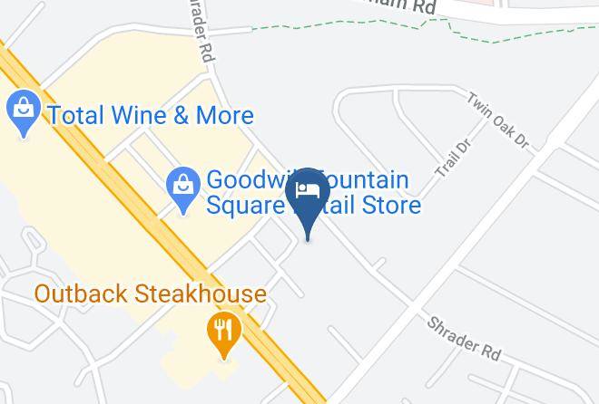 Henrico - Studio 6 Richmond Va I 64 West Maps
