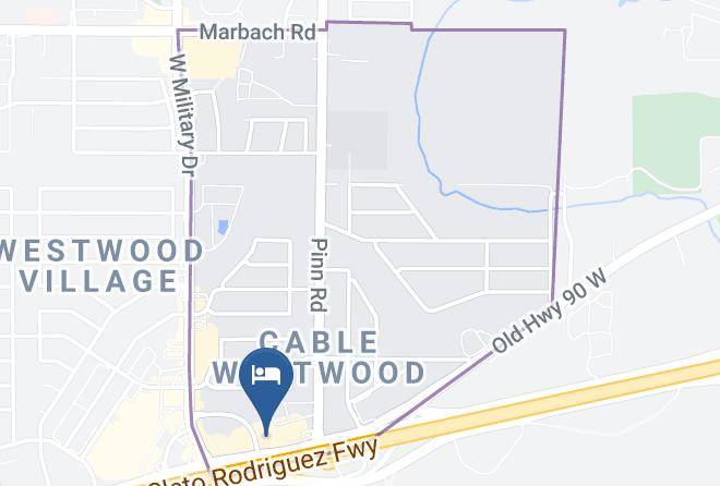 Studio 6 San Antonio Lackland Afb Map