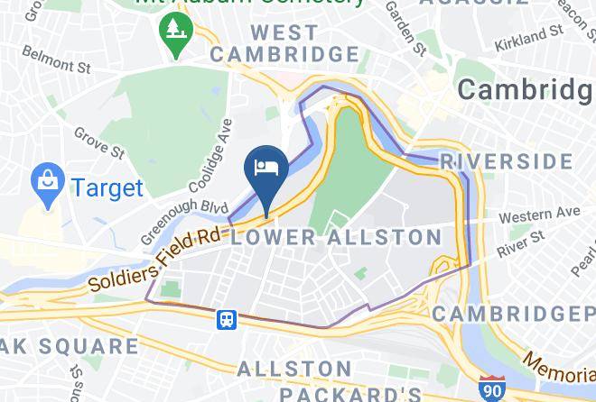 Studio Allston Hotel Map