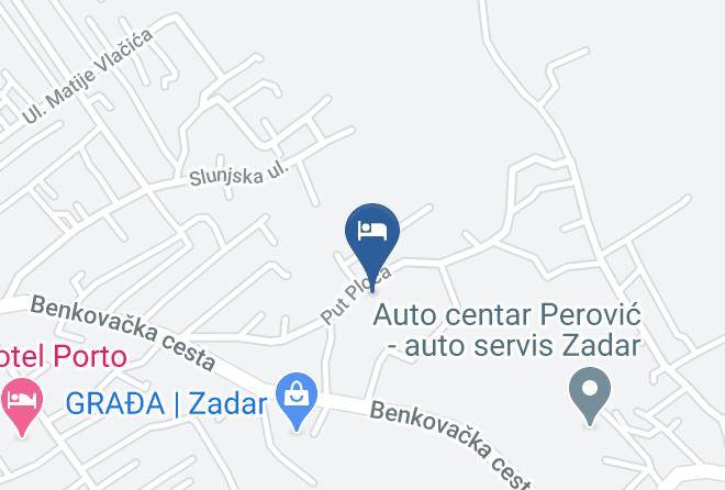 Zadar - Ploca Zadar Maps