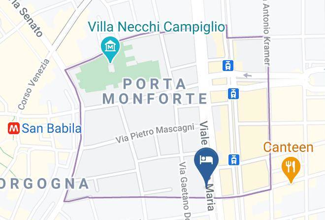 Milan - Studio Bianca Maria Maps