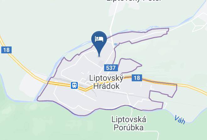 Liptovsky Mikulas - Studio By The Castle Maps