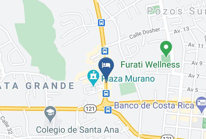 Santa Ana - Studio Hotel Maps