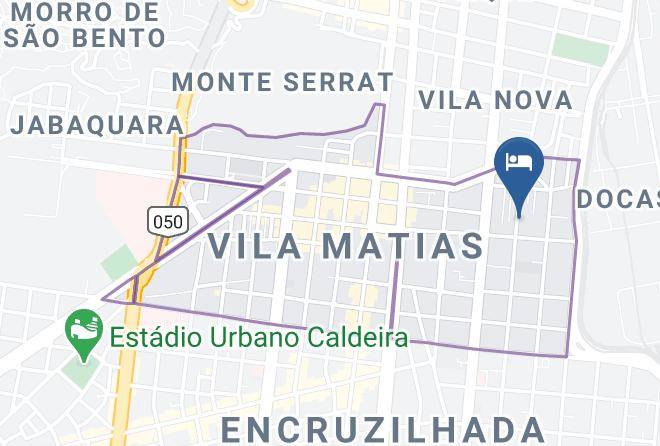 Santos - Studio Hotel Maps