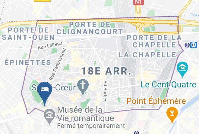 Paris - Studio In Ext Maps