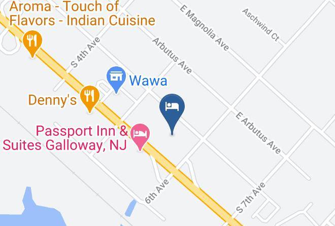 Atlantic - Studio Inn & Suites Maps
