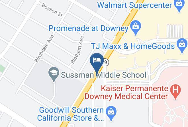 Los Angeles - Studio Inn & Suites Maps