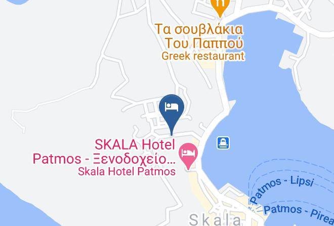 Kalymnos - Studio Irida Patmos Maps