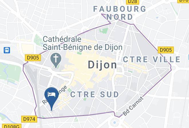 Cote D Or - Le Berbiz' Topdestination Dijon Maps