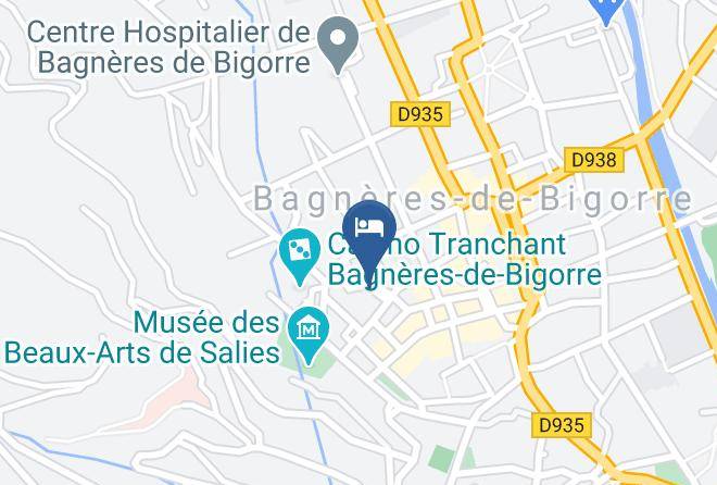 Hautes Pyrenees - Studio Les Thermes De Jeanne Maps